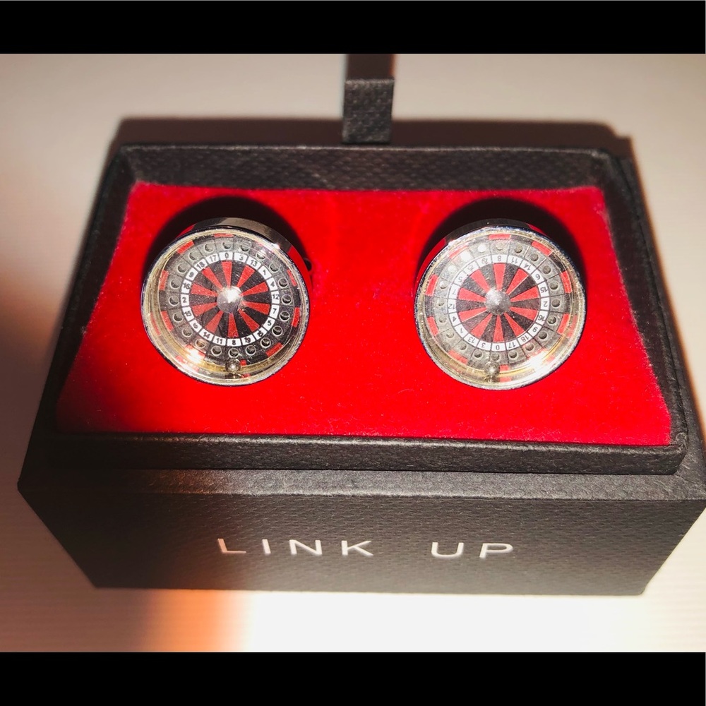 Roulette Game Cufflinks